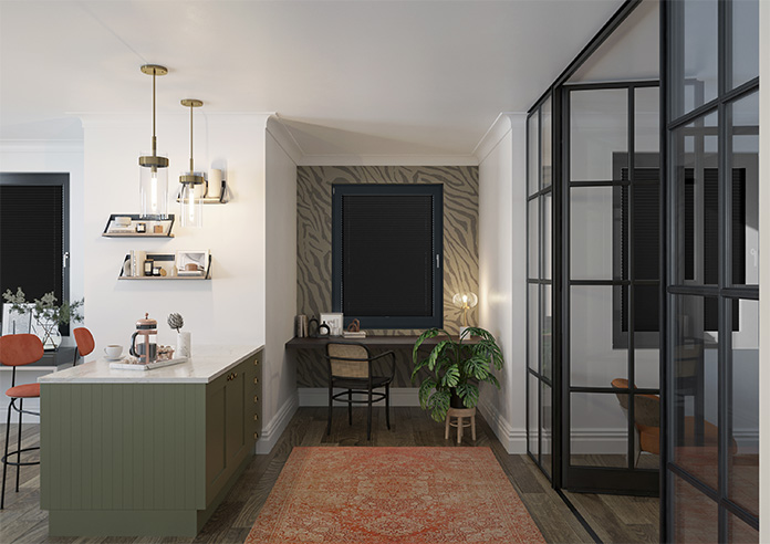 Solaris, Noir - Clip Fit Pleated Blind - Image 9
